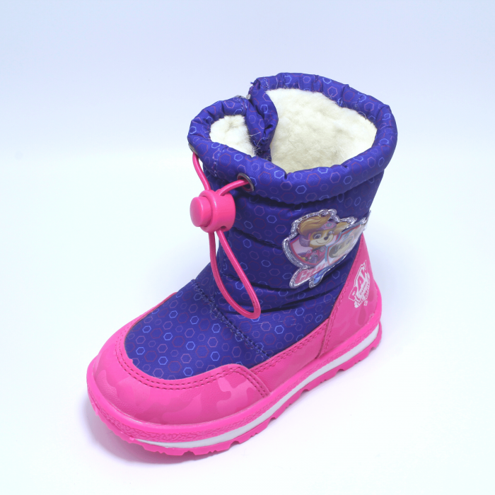 Cizme zapada fete Paw Patrol 8528, C-Texi, mov, marimi 24-30 [5]