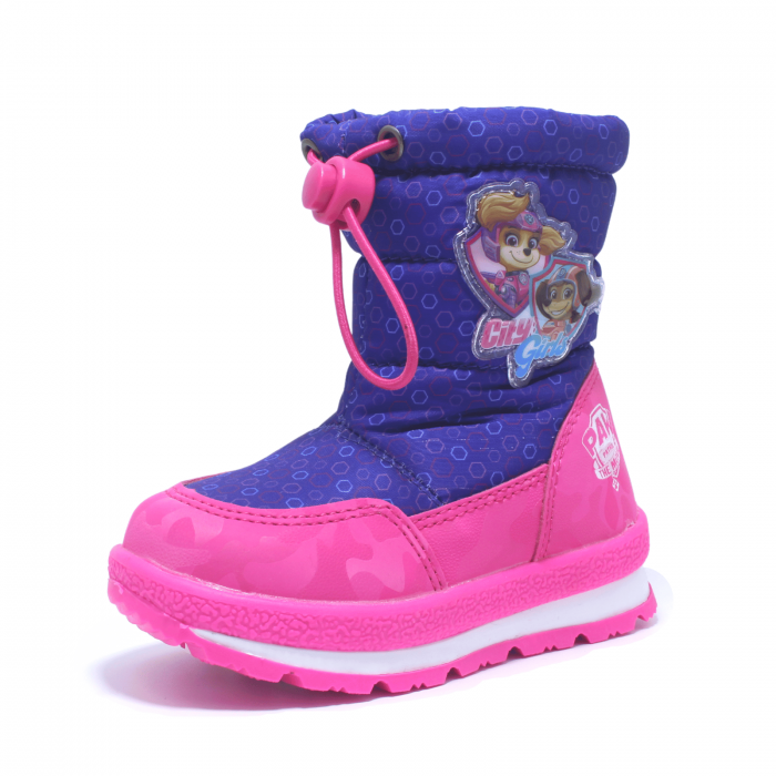 Cizme zapada fete Paw Patrol 8528, C-Texi, mov, marimi 24-30 [3]