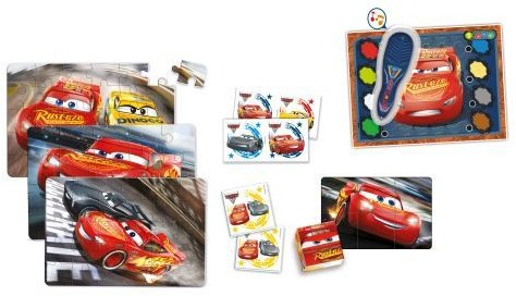 Puzzle educational Disney Cars 3 Mega 7 in 1 - Clementoni [2]