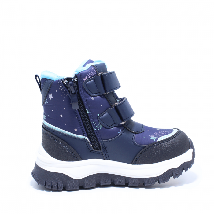 Ghete de iarna fete, Happy Bee 966290, navy, marimi 23-28 [2]