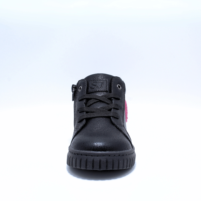 Ghete de toamna SJ 639251 Soft Touch, negru-fucsia, marimi 20-26 EU [3]