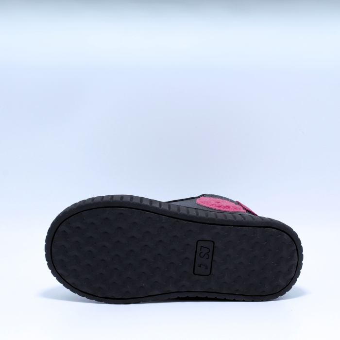 Ghete de toamna SJ 639251 Soft Touch, negru-fucsia, marimi 20-26 EU [8]