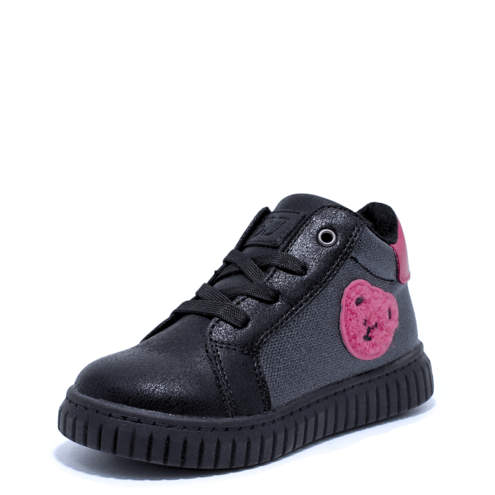 Ghete de toamna SJ 639251 Soft Touch, negru-fucsia, marimi 20-26 EU [4]