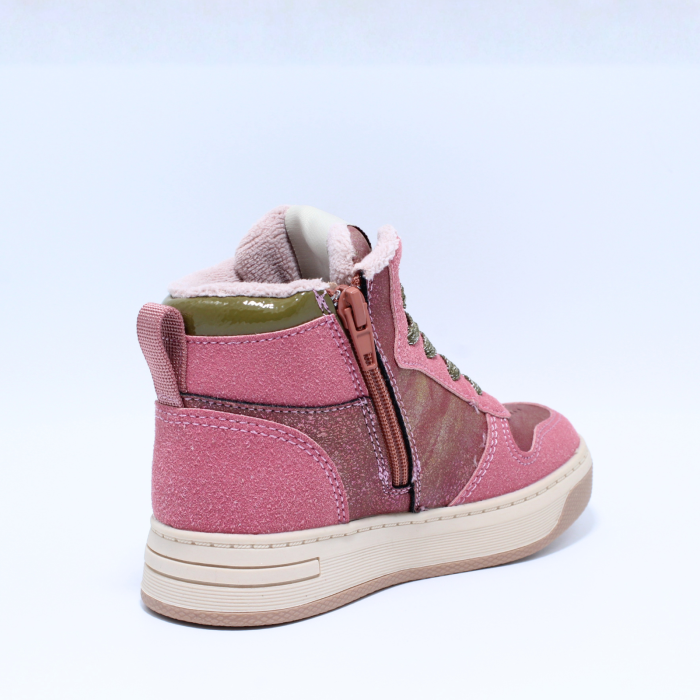 Ghete fete SJ 649238, Warm line, roz, piele ecologica, marimi 24-32 EU [4]