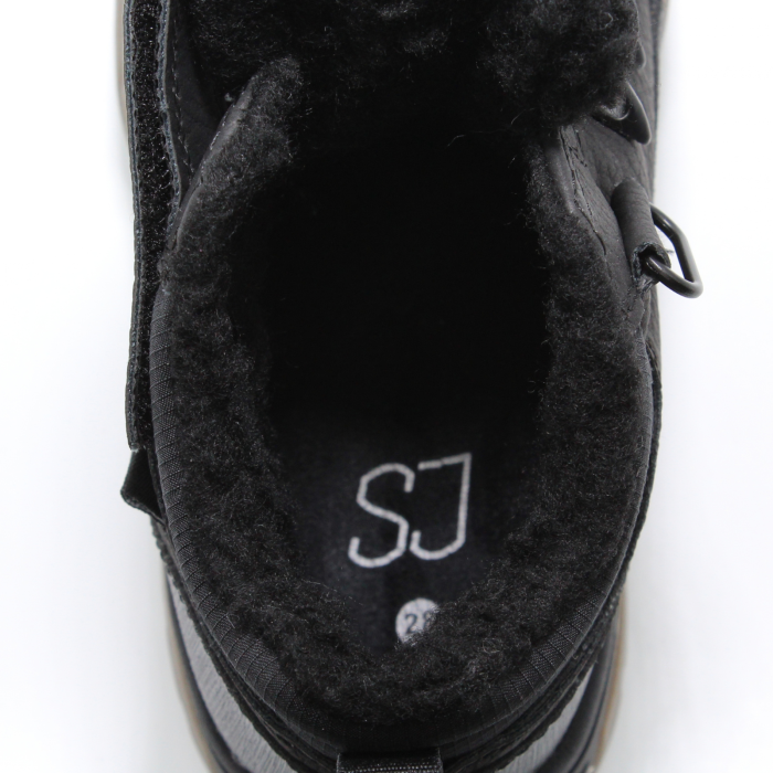 Ghete imblanite si impermeabile SJ 648347, C-Texi, negru, marimi 28-39 EU [6]