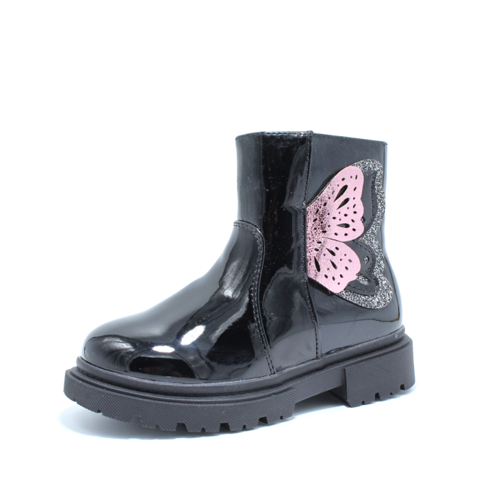 Ghete pentru fete, Happy Bee 0009360, negru, marimi 28-35 [3]