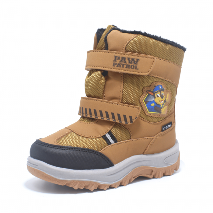 Cizme zapada baieti Paw Patrol 10757, C-Texi, camel, marimi 24-30 [3]