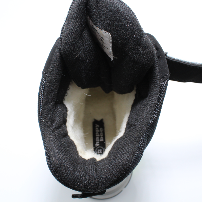 Ghete zapada imblanite baieti, Happy Bee 0013910, C-Texi, negru, marimi 32-37 [6]