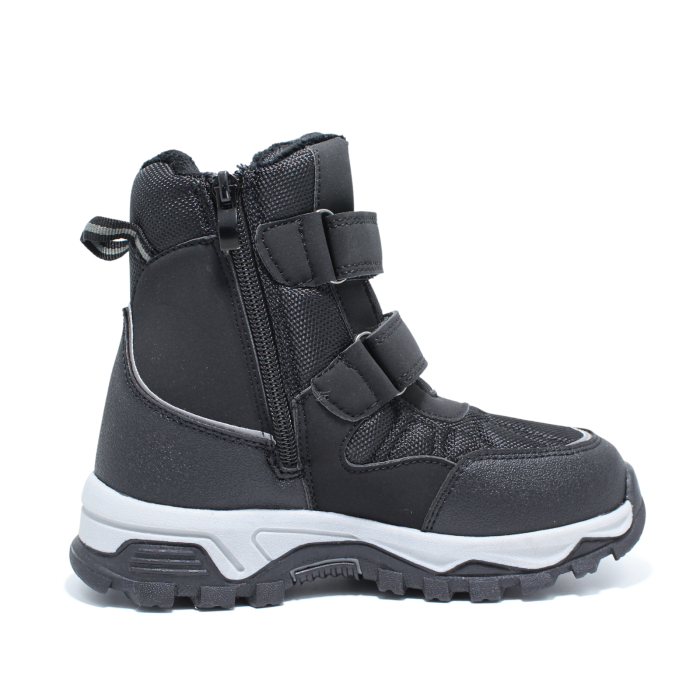 Ghete zapada imblanite baieti, Happy Bee 964280, negru, marimi 32-37 [2]