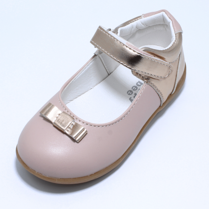 Pantofi balerini Happy Bee 989800, roz pal, marimi 20-25 [5]