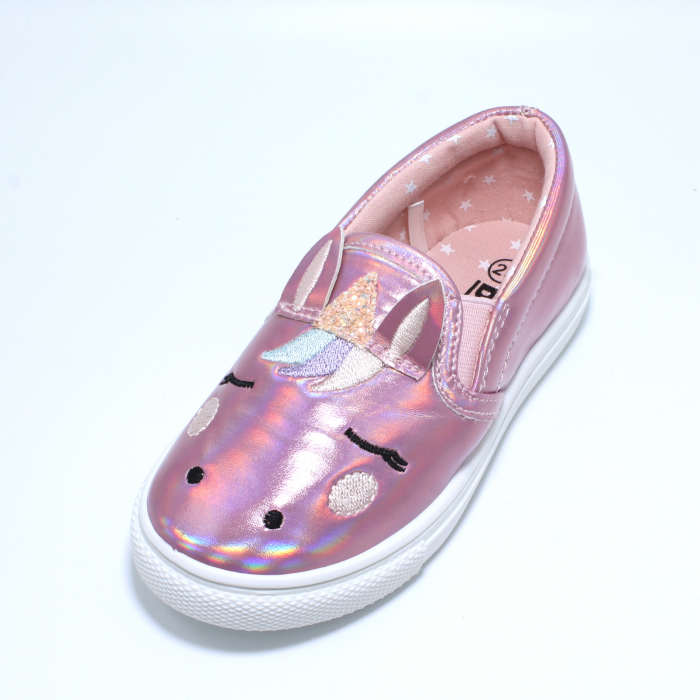 Pantofi fete model unicorn, D.T. New York 148890, lila/roz/argintiu, 22-27 | kiddiespride.ro [5]
