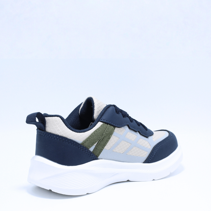 Pantofi sport Astonic Sport 0031699, Slip-On, navy-kaki, marimi 28-35 EU [4]