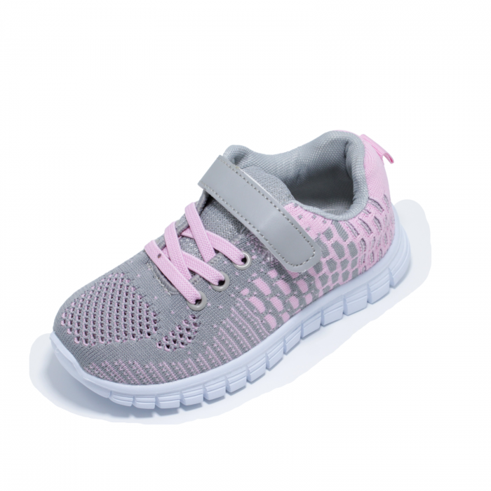 Pantofi sport copii D.T. New York 333433, roz/gri, marimi 28-35 | kiddiespride.ro [5]