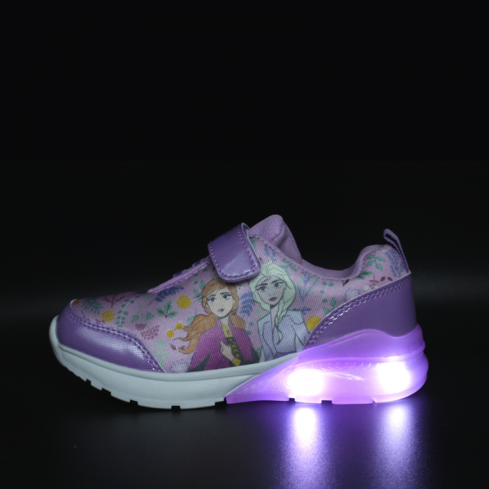 Pantofi sport cu luminite, Frozen 2665, lila, 24-32 [2]