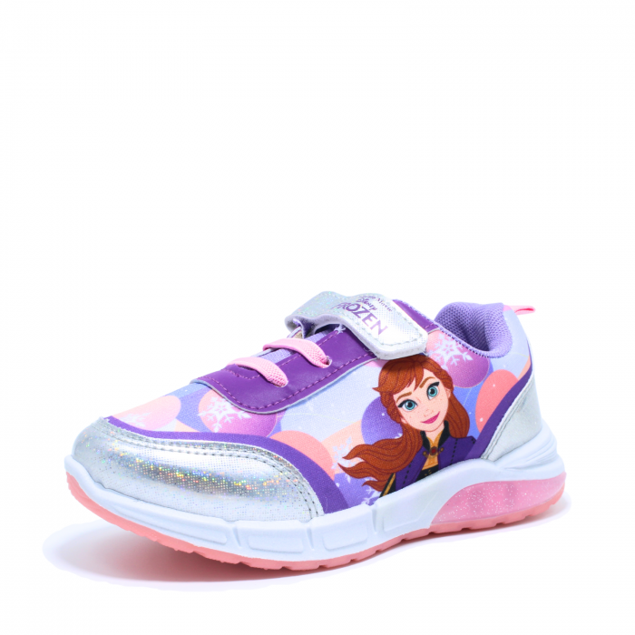 Pantofi sport cu luminite Frozen Anna & Elsa, multicolor, marimi 27-32 [4]