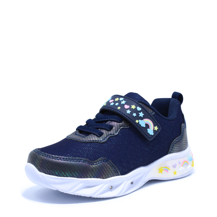 Pantofi sport cu luminite Happy Bee 971310, navy, marimi 28-35 EU [4]