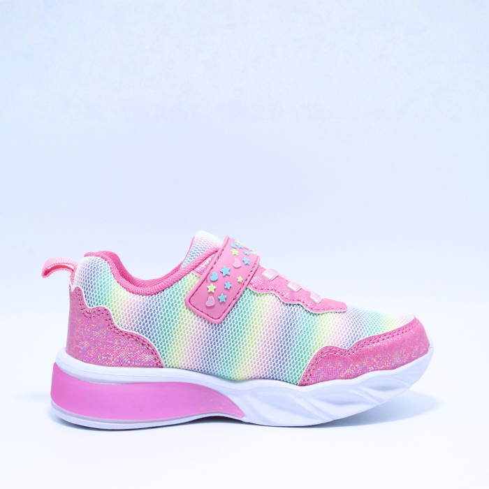 Pantofi sport cu luminite Happy Bee 971310, roz, marimi 28-35 EU [3]