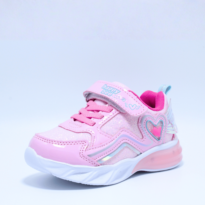 Pantofi sport cu luminite Happy Bee 973290, roz, marimi 22-27 EU [4]