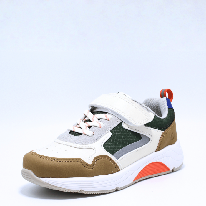 Pantofi sport SJ 626750, Soft Touch, Slip On, natural/kaki, marimi 28-34 EU [3]