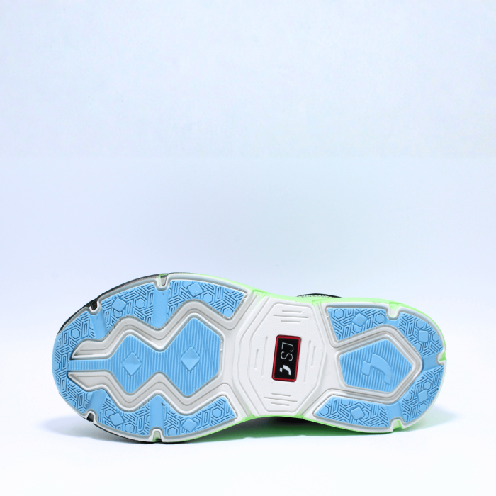 Pantofi sport SJ 637123, Soft Touch, negru-verde, marimi 36-41 EU [6]