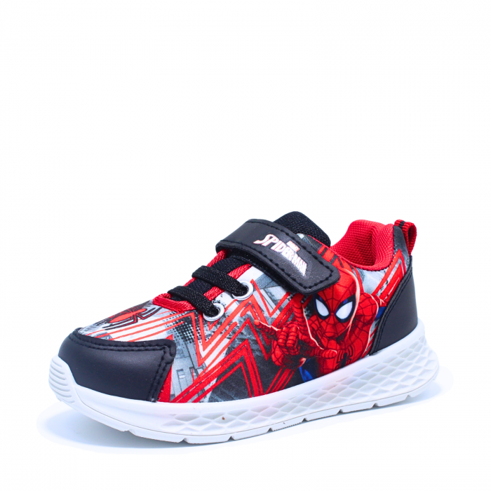 Pantofi sport Spiderman SP011453, textili, negru-rosu, marimi 25-33 [3]