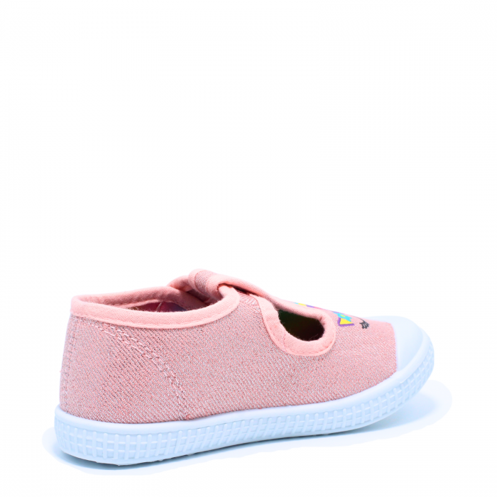 Papuci cu velcro fete Street Life 272933, roz , marimi 25-30 [4]