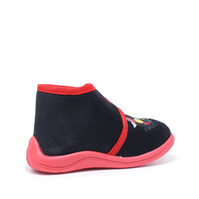 Papuci de interior model 852980, negru-rosu, marimi 19-27 [4]