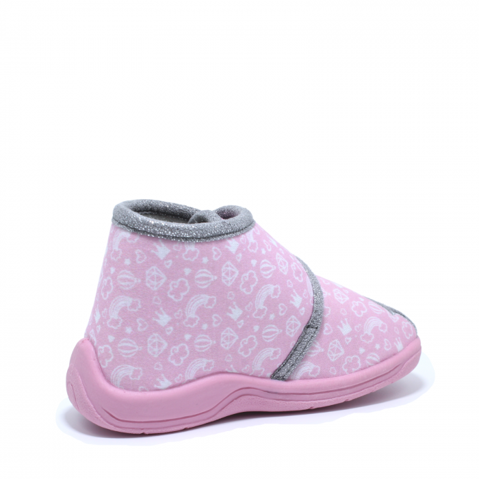 Papuci de interior model unicorn, 512963 roz, marimi 19-27 [4]