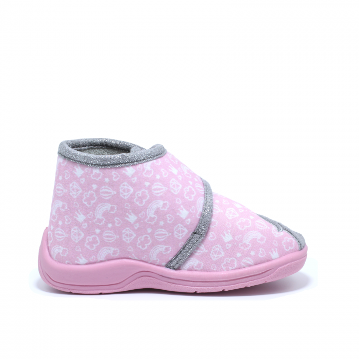 Papuci de interior model unicorn, 512963 roz, marimi 19-27 [2]
