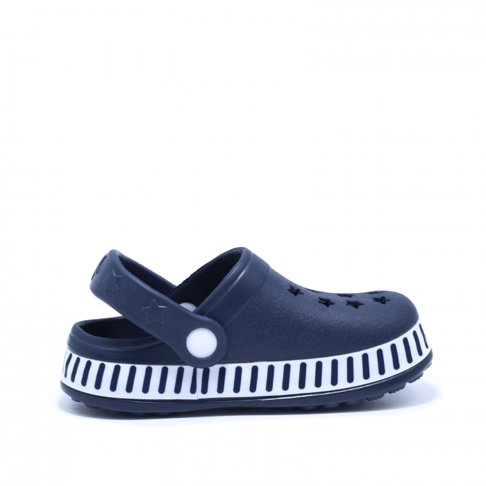 Saboti baieti tip crocs Cortina 932980, EVA, navy, marimi 25-30 [2]