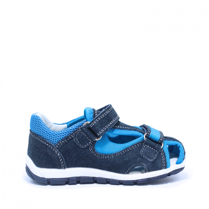 Sandale baieti din piele Happy Bee 944454, navy-albastru, marimi 20-25 [2]