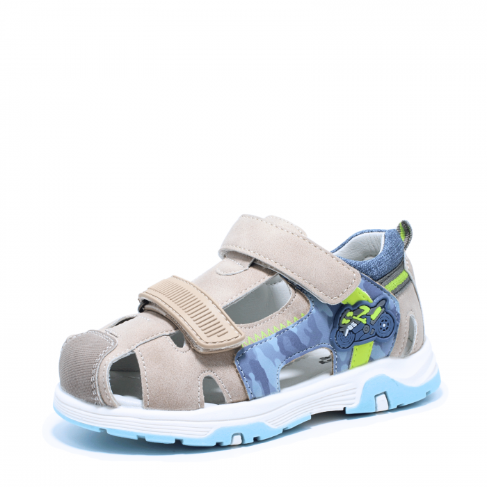 Sandale baieti Happy Bee 996480, bej, marimi 27-32 [3]
