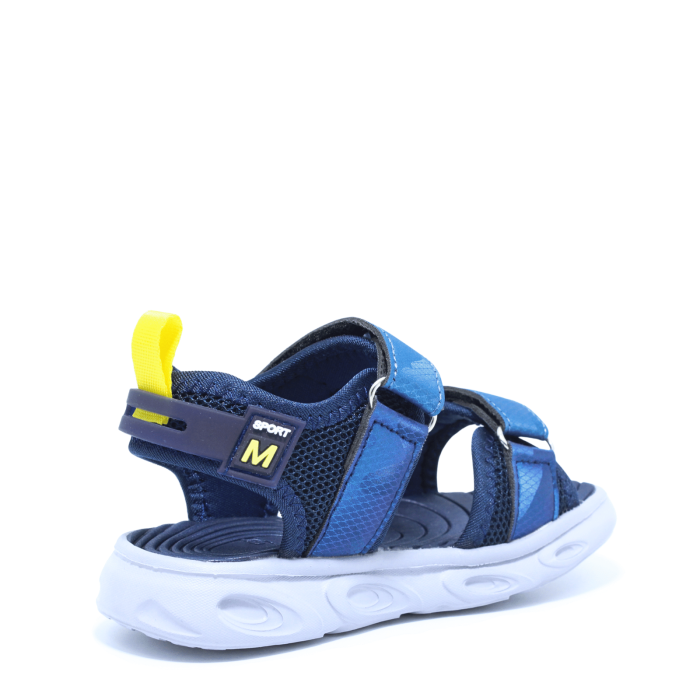 Sandale cu luminite LED New8Teen 0043340, navy, marimi 25-30 [5]