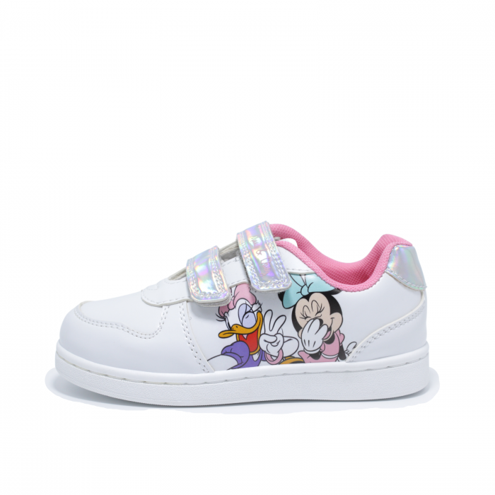 Pantofi fete Minnie Mouse, Disney 7950, alb, marimi 24-32| kiddiespride.ro [1]