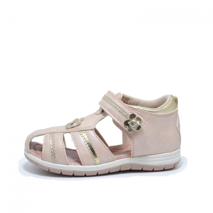 Sandale fete Cortina 458789, roz pal, marimi 24-30 | kiddiespride.ro [1]