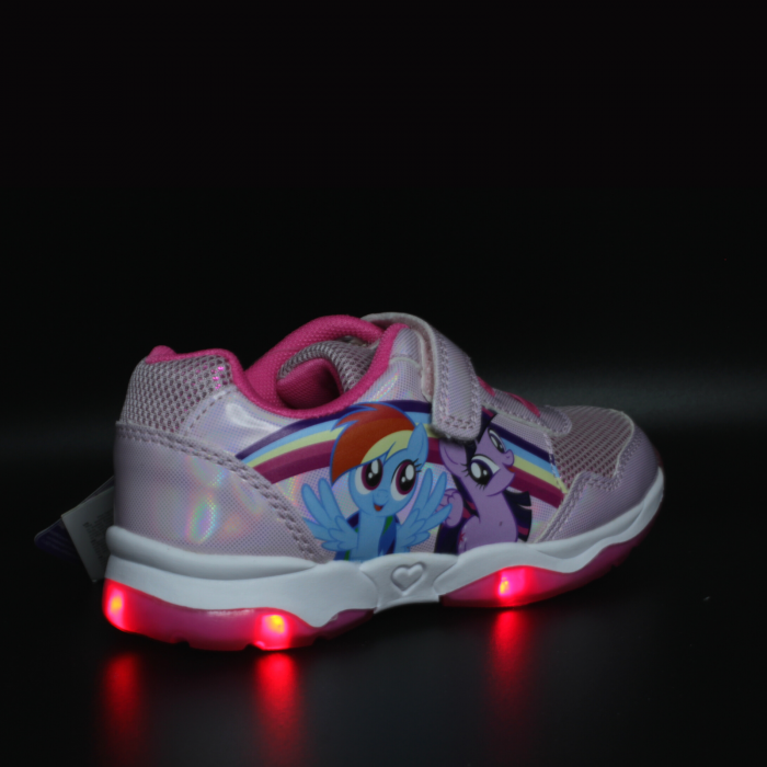 Sneakers copii cu luminite, My Little Pony 149, roz, marimi 24-32 | kiddiespride.ro [5]