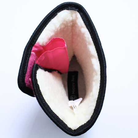 Cizme zapada fete, Happy Bee 187533, fucsia, marimi 28-35 [5]