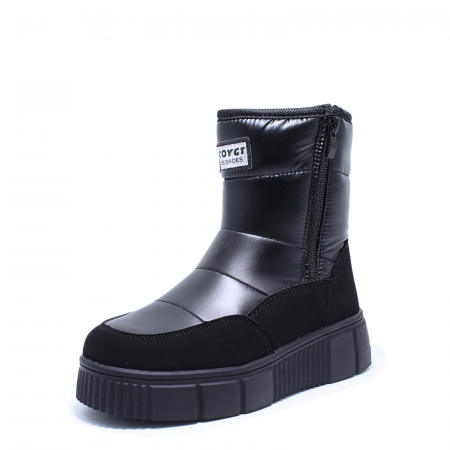 Cizme zapada fete, Happy Bee 954920, negru, marimi 32-37 [3]