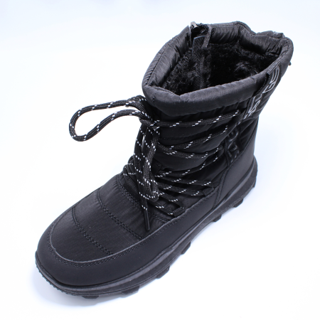 Cizme zapada imblanite fete, Norway Originals 0004629, negru, marimi 36-41 [4]