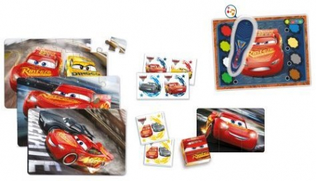 Puzzle educational Disney Cars 3 Mega 7 in 1 - Clementoni [1]