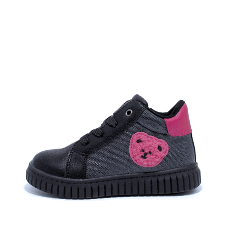 Toate produsele - Ghete de toamna SJ 639251 Soft Touch, negru-fucsia, marimi 20-26 EU