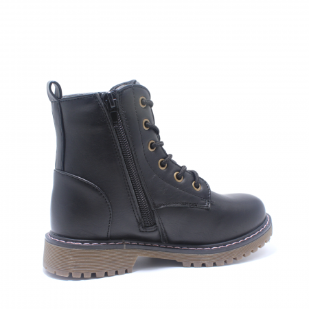 Ghete fete Happy Bee 850890, piele ecologica, negru, marimi 28-35 [3]