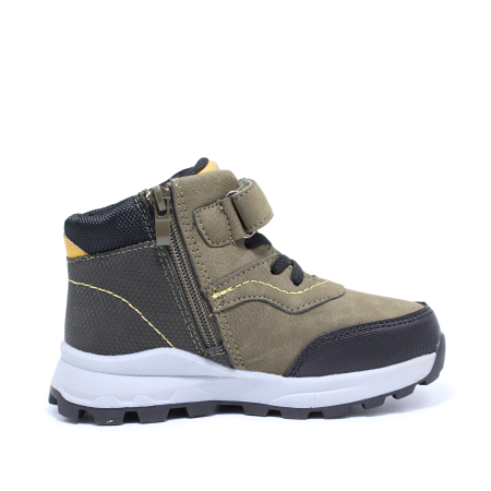 Ghete imblanite baieti, Happy Bee 964180, kaki, marimi 22-27 [1]