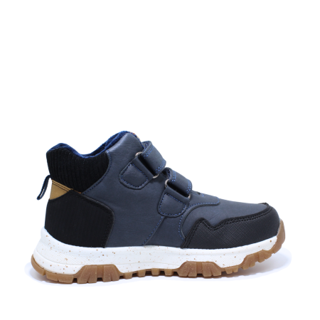 Ghete imblanite baieti, Happy Bee 971520, navy, marimi 31-36 [1]