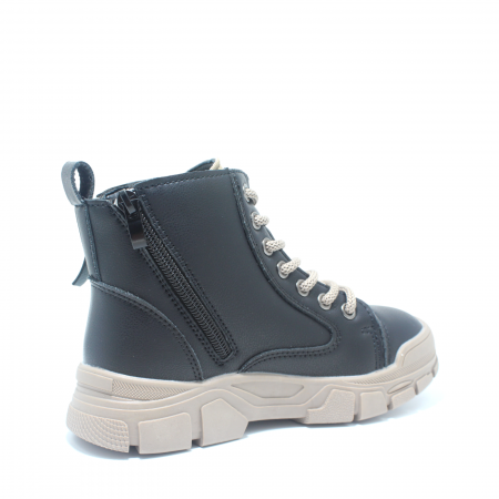 Ghete pentru fete, Happy Bee 850140, negru, marimi 31-36 [3]