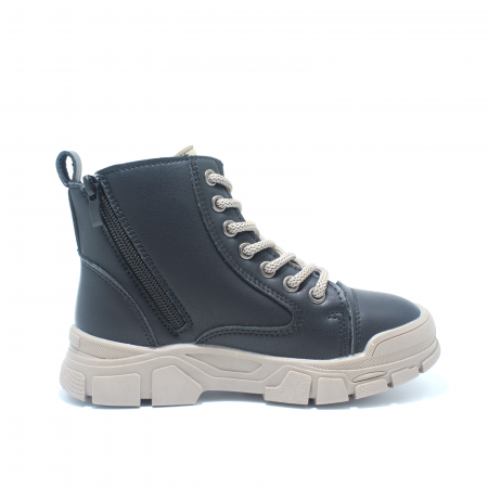 Ghete pentru fete, Happy Bee 850140, negru, marimi 31-36 [1]