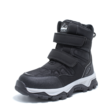 Ghete zapada imblanite baieti, Happy Bee 964280, negru, marimi 32-37 [2]