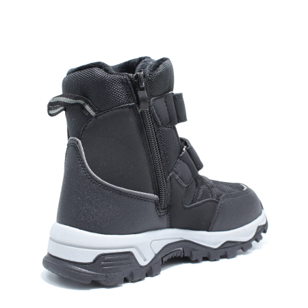 Ghete zapada imblanite baieti, Happy Bee 964280, negru, marimi 32-37 [3]