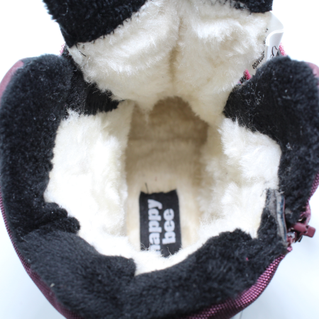 Ghete zapada imblanite fete, Happy Bee 964280, burgundi, marimi 32-37 [5]