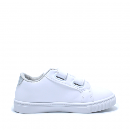 Pantofi albi fete D.T. New York 866700, inimioare argintii, marimi 25-30 [3]